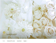 Tablet Screenshot of longbloom.com